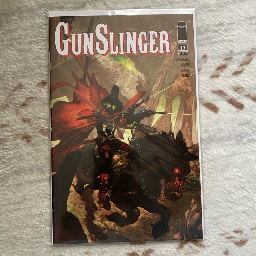Gunslinger Spawn #17 1st Print NM Image Comics McFarlane Booth